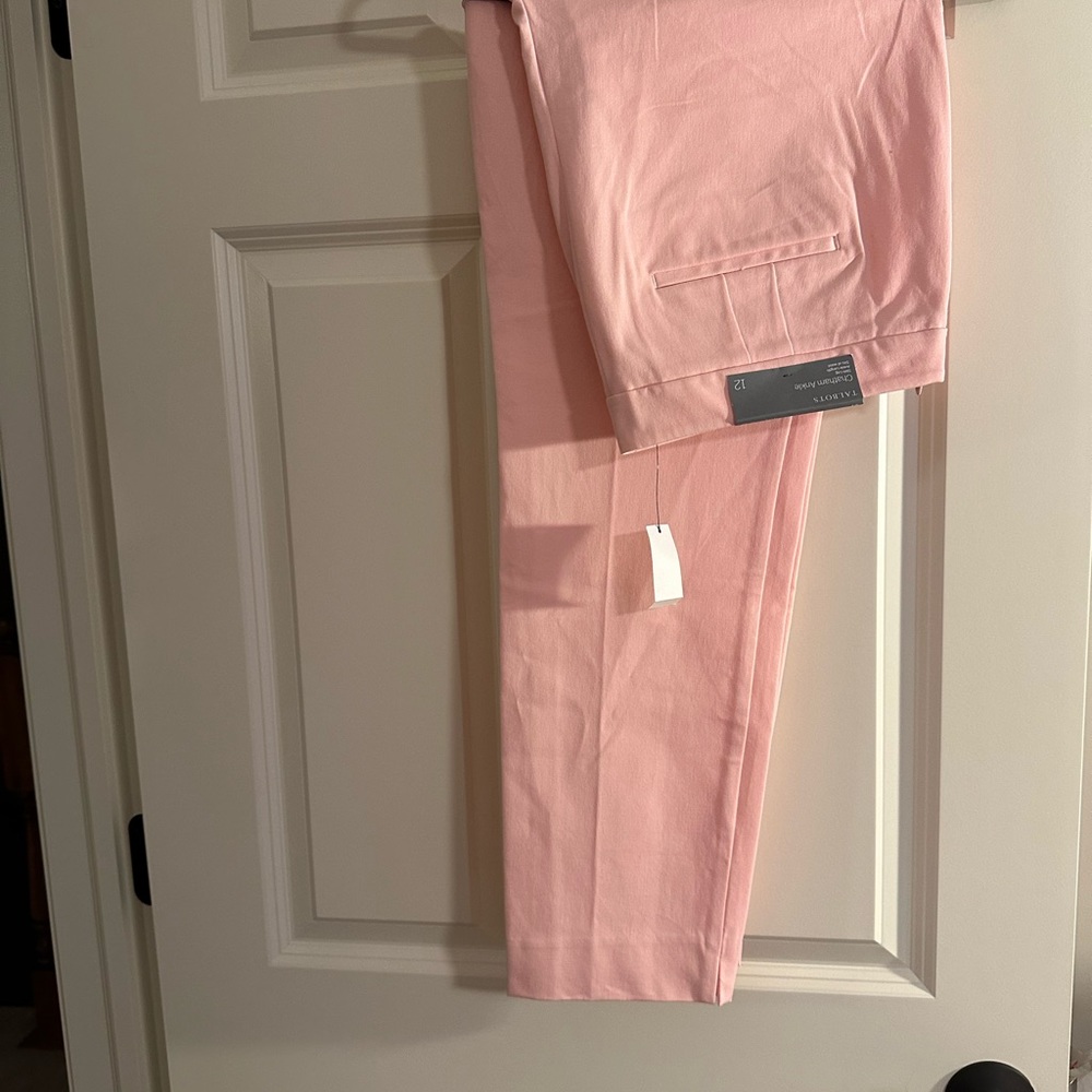 Talbots Pink Cropped Pants